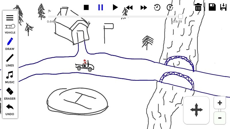 画线条驾驶截图0