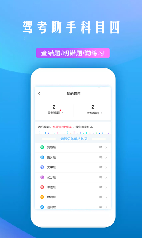驾考助手科目四截图1