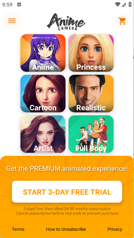 Anime Camera截图0