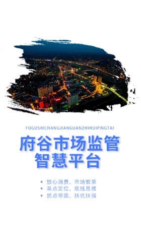 府谷市场监管智慧平台