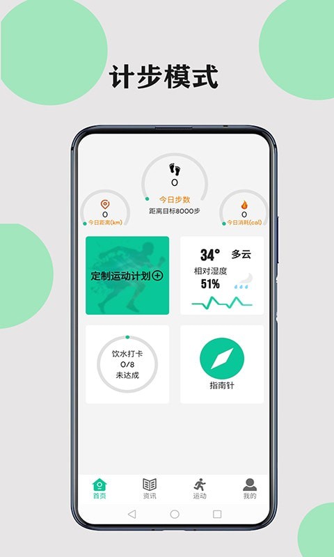 健康走路计步截图0