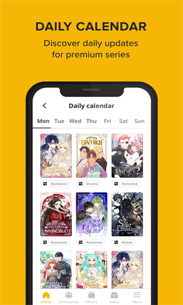 tapas漫画软件截图1