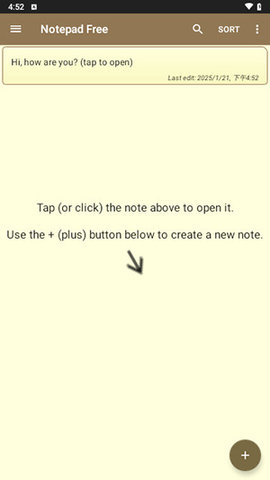 Notepad Free截图2