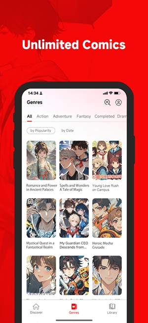 ReadManga漫画软件中文版截图1
