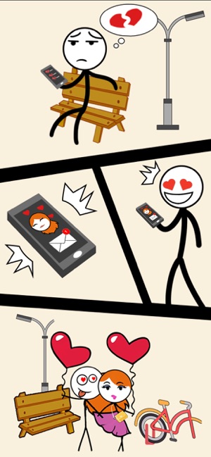 画个故事恋爱女孩截图1