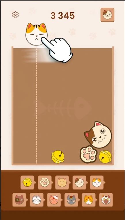 可爱的猫咪拼图截图0