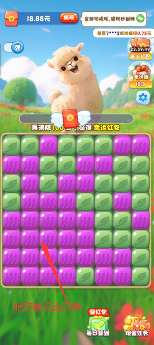 欢乐爱消消红包版