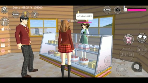 樱校服装全解锁无限金币版截图0