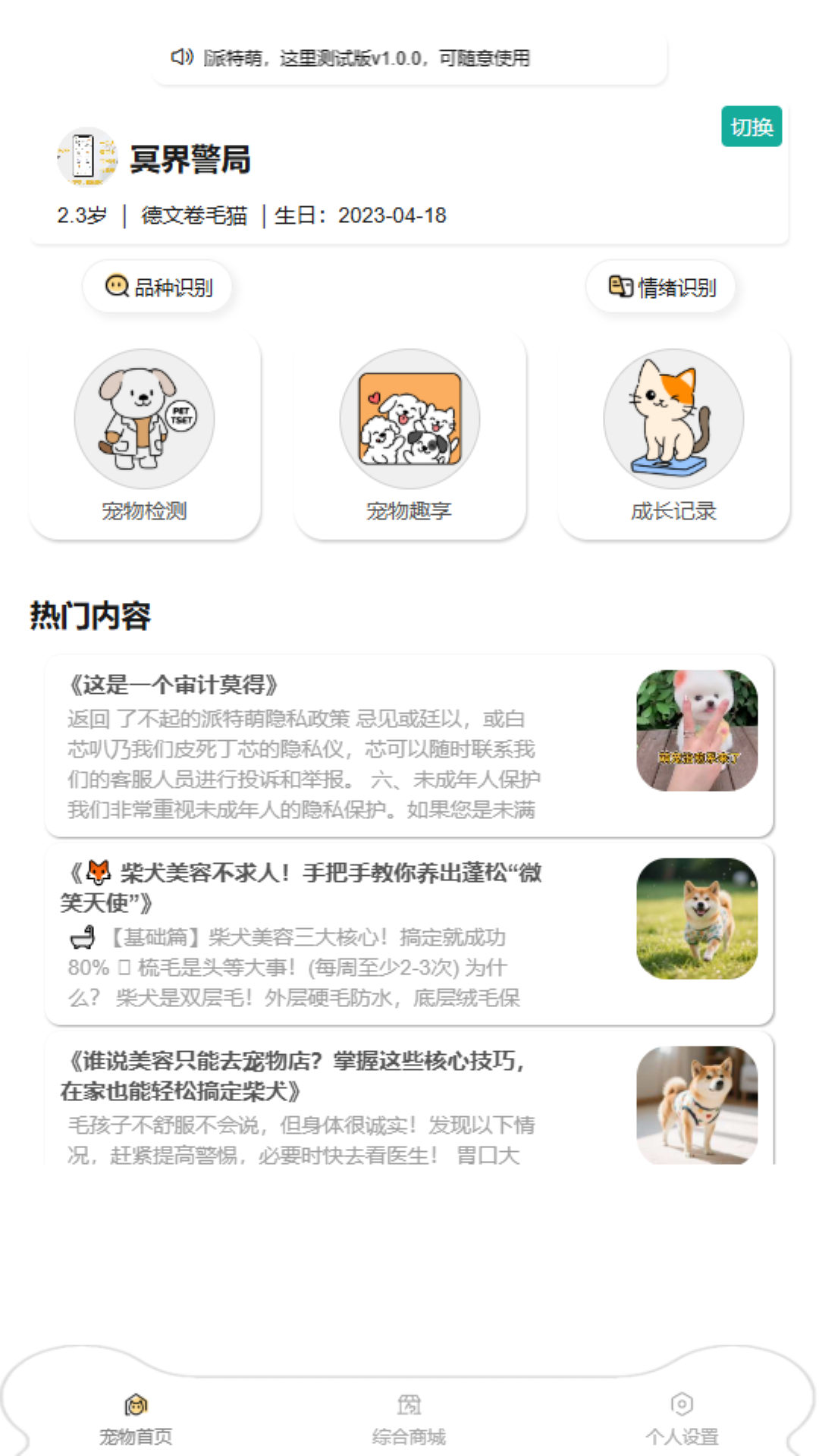 了不起的派特萌截图1