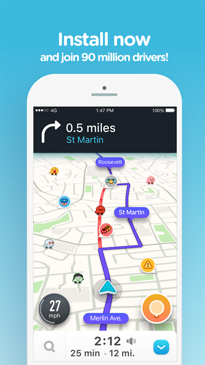 waze安卓版截图4