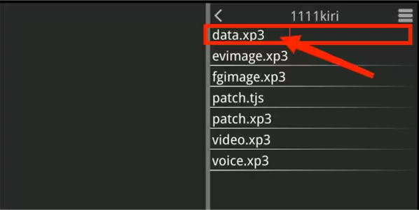 XP3Player模拟器(Kirikiroid2) avn