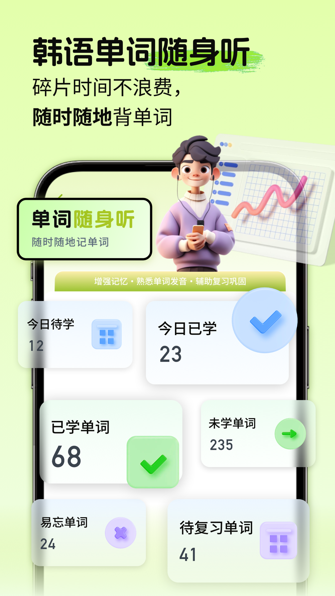 韩语单词随身听安卓版截图3