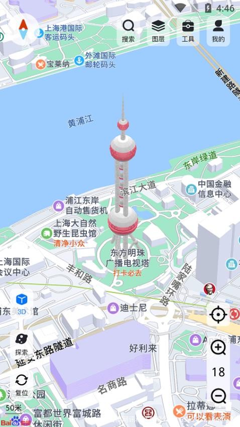 高分卫星地图截图2