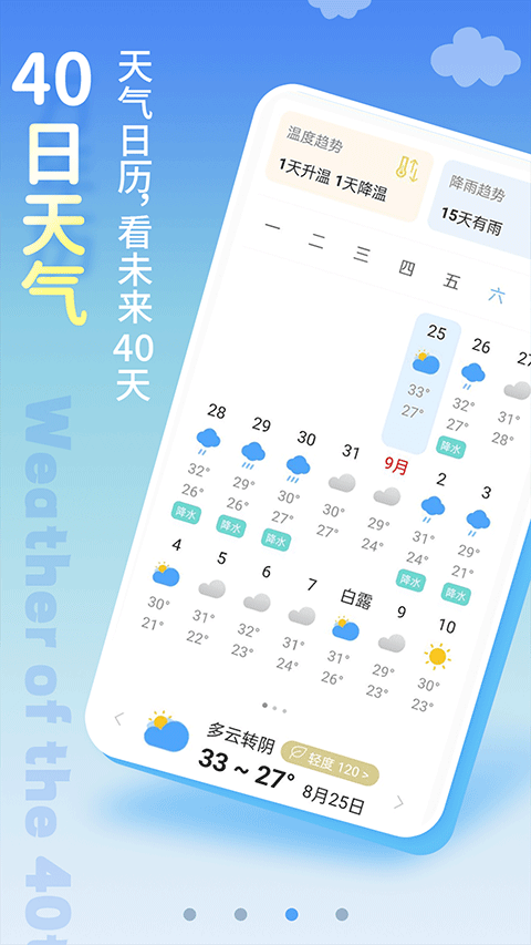 清新天气预报截图2