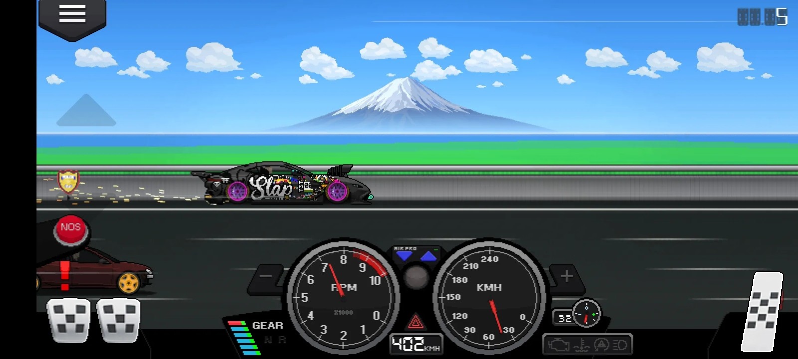 像素赛车手mod版截图2