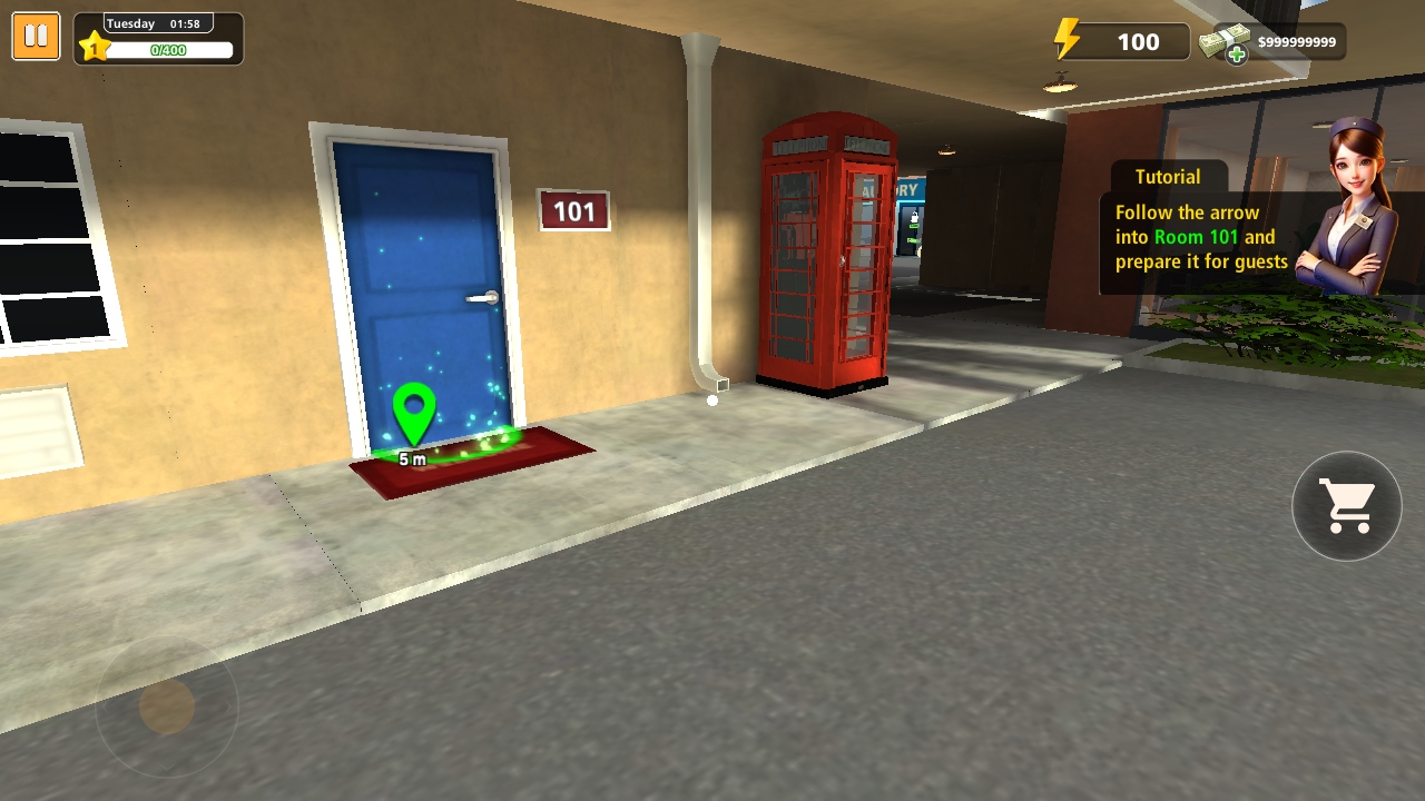 汽车旅馆模拟器安卓(Supermarket Motel Simulator)  安卓版截图3