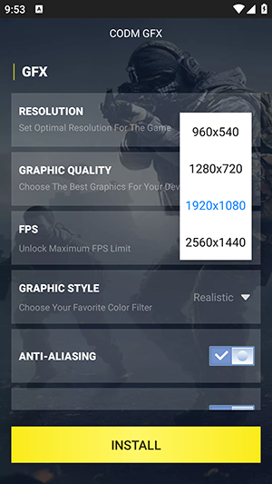 CODMGFX画质助手最新版截图0