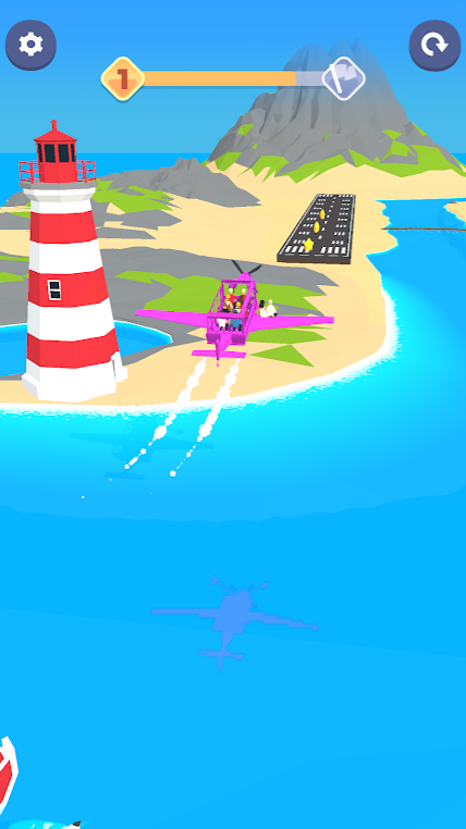 空中巴士登陆3D