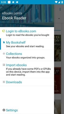 Ebook阅读器截图1