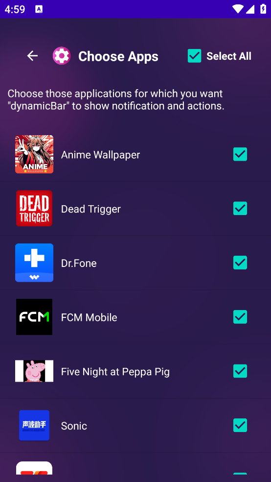 dynamicBar灵动岛截图2