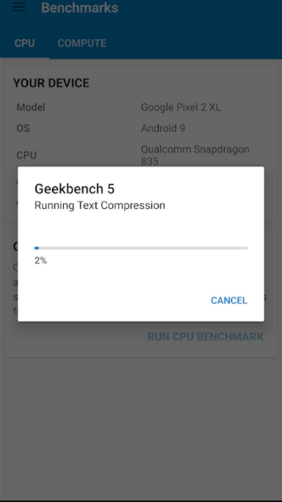 Geekbench5截图0