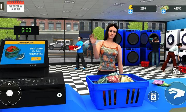 3D自助洗衣店游戏截图0