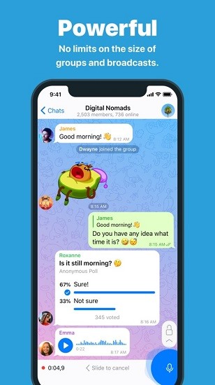 telegram中文版app截图1