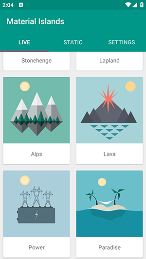 质感小岛(MaterialIslands)截图0