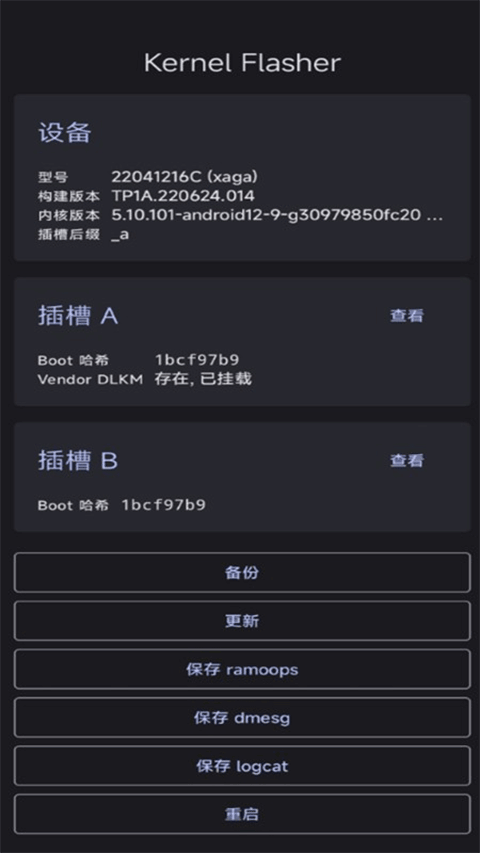 Kernel Flasher截图1