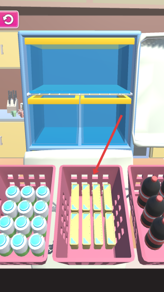 冰箱收纳3D