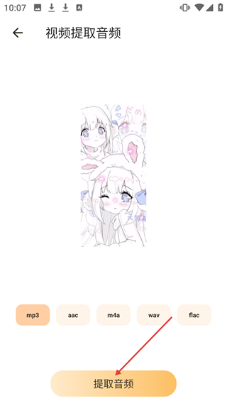 音频提取格式转换