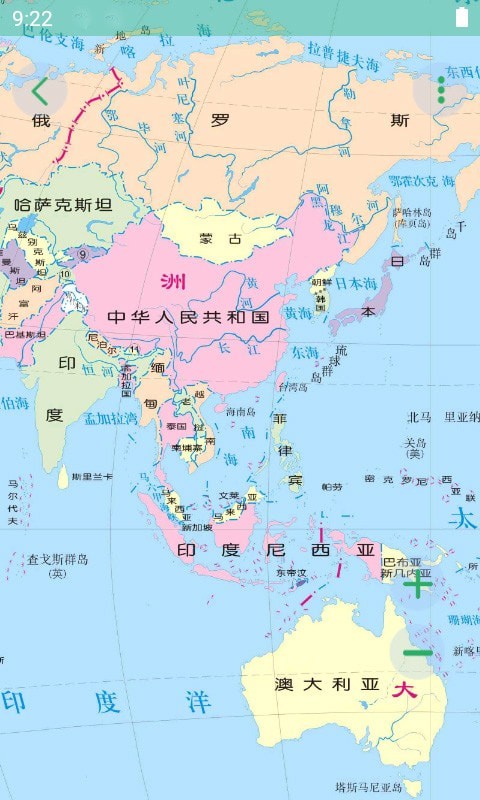 世界地图全图可放大