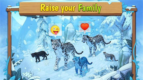 雪豹家族模拟器截图2