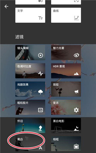 Snapseed手机修图