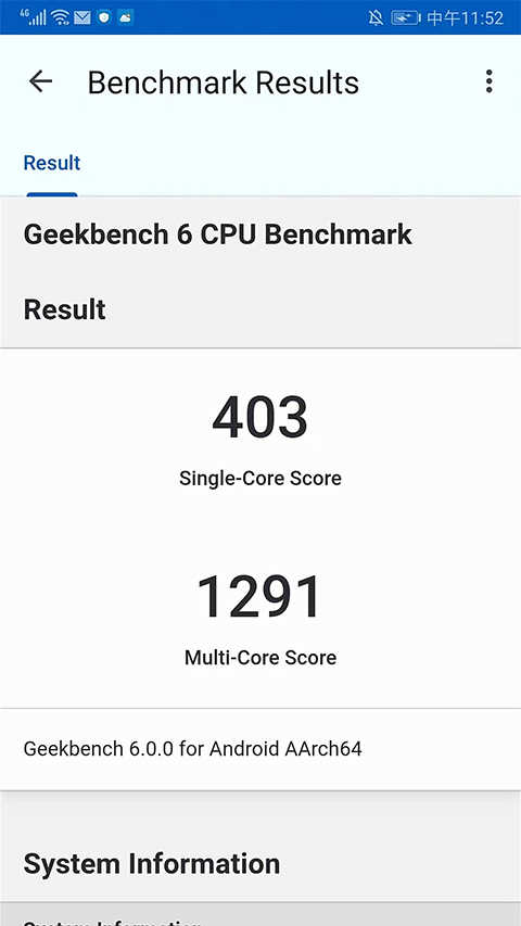 Geekbench6截图0