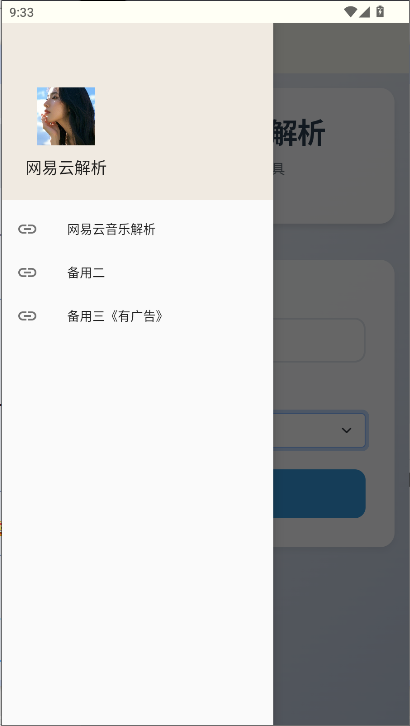 网易云解析  安卓版截图1