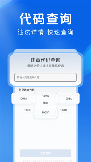 车辆违章代码快查截图2
