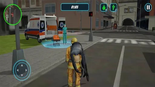 消防大队消防车(Fire Brigade Firefighter Truck)截图2