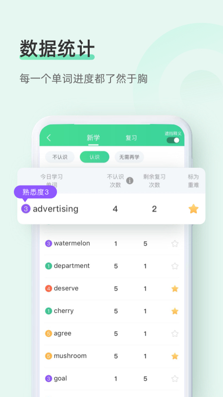 知米背单词安卓版截图1