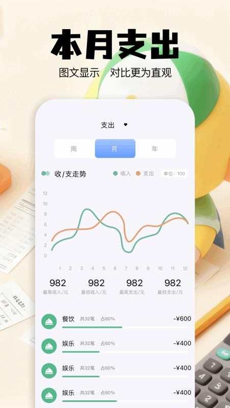 咔咔记账截图0