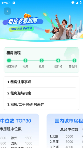 租房二手房新房