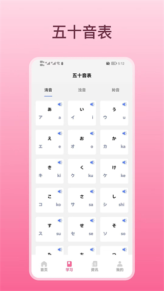 轻松学日语截图2