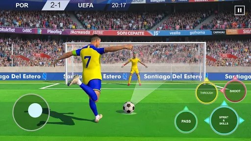 进球冲刺(Crazy Soccer Star)截图2
