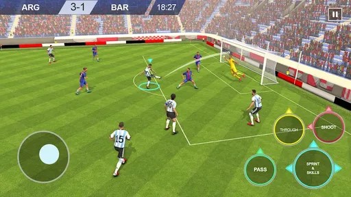 进球冲刺(Crazy Soccer Star)截图0