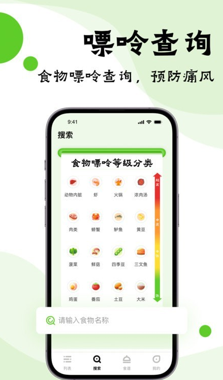 嘌呤管家截图0