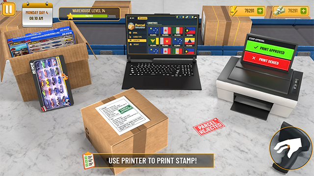 包裹递送模拟器3D截图2