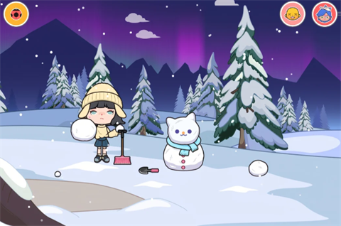 米加小镇雪山树屋截图4