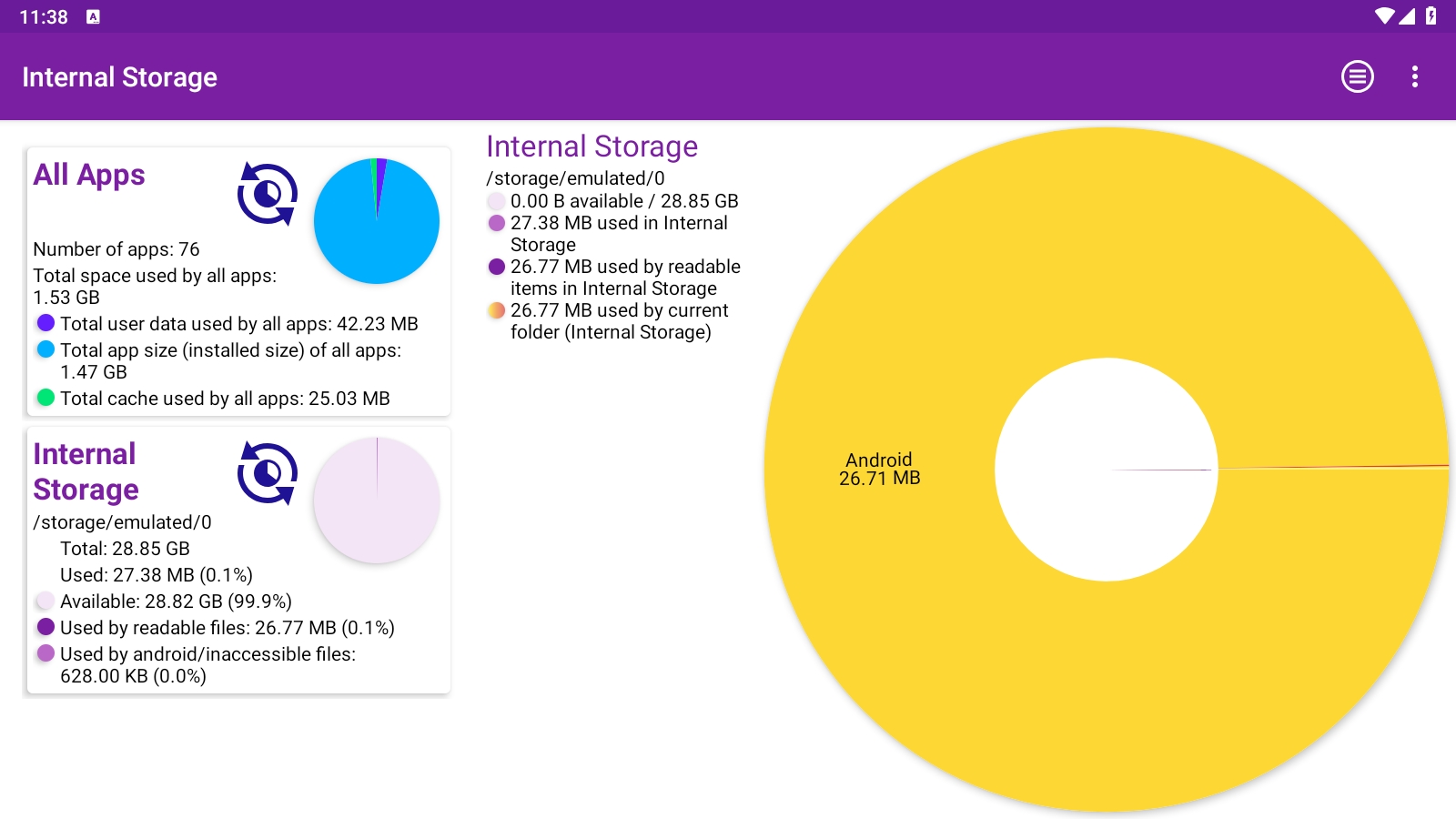 Storage Analyzer存储空间分析最新版截图2