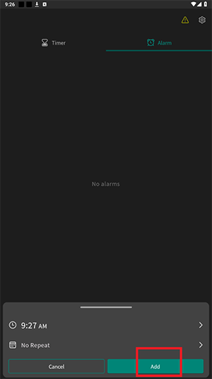 Earphone Alarm