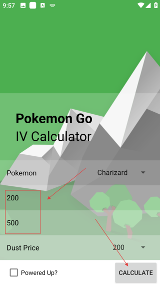 Pokemon个体值计算器